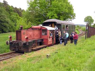 Fahrt mit dem Hessencourrier